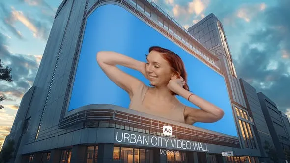 Urban City Video Wall Mockups 52356854 Videohive