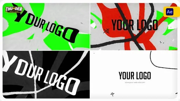 Grunge Logo Reveal 52292969 Videohive