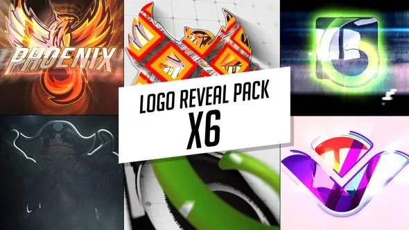 Logo Reveal Pack X6 26208323 Videohive