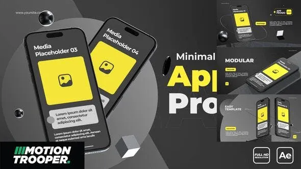 Minimal App Promo 52274243 Videohive