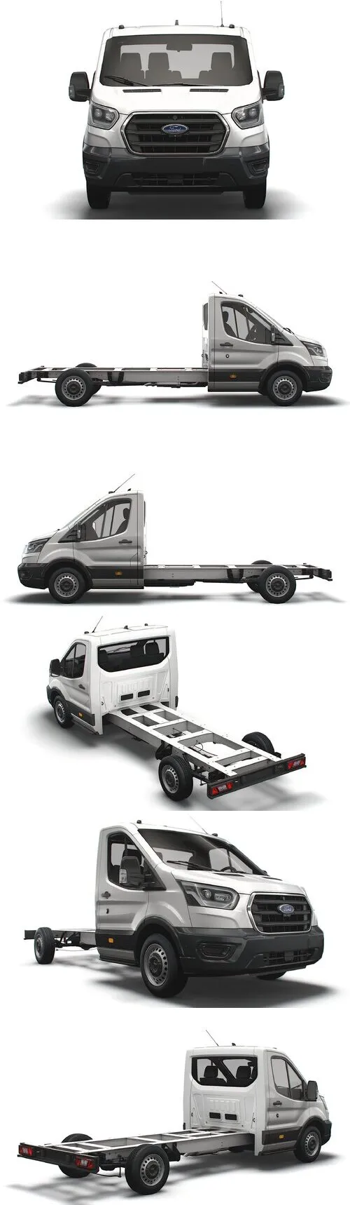 Ford Transit Chassis Single Cab L3 2022 Model