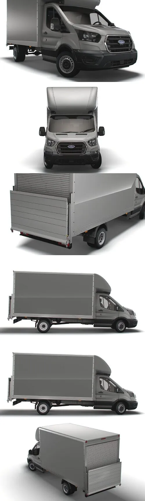 Ford Transit Luton Box Tail Lift 2023 Model