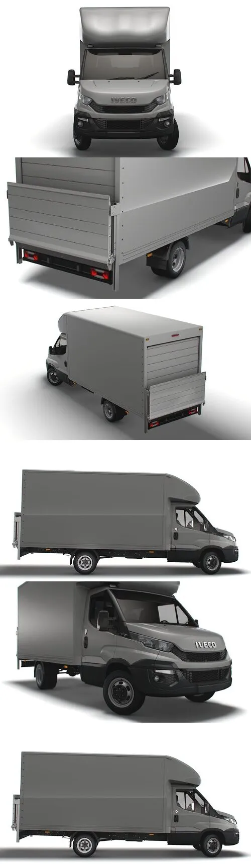 Iveco Daily Luton Box Tail Lift 2014 Model