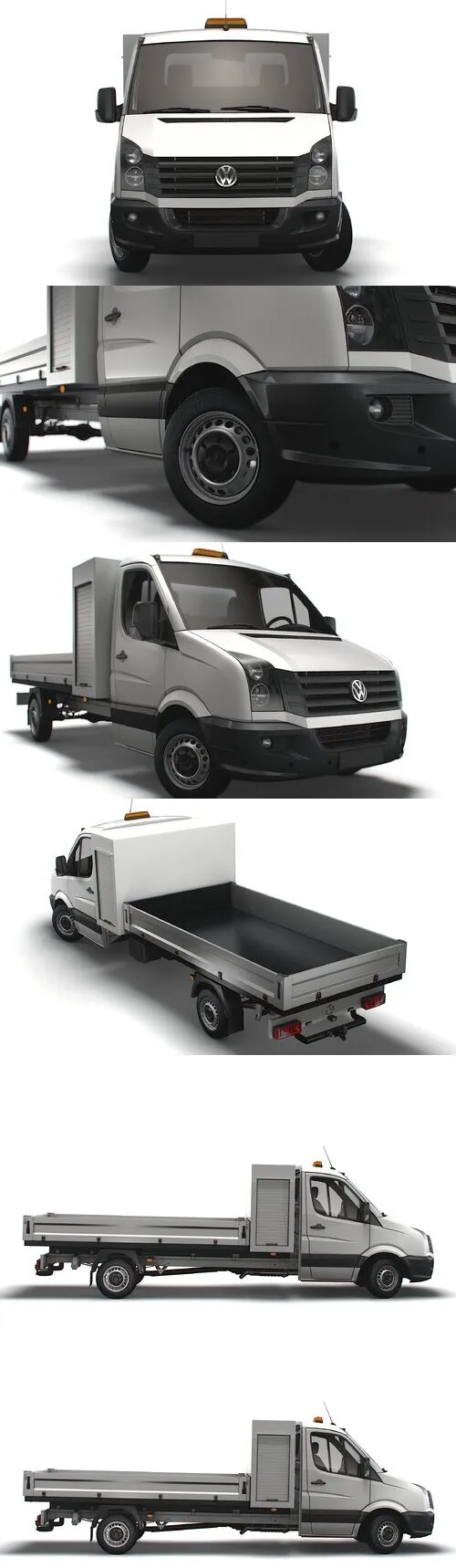 Volkswagen Crafter Single Cab Tipper Toolpod 2016 Model