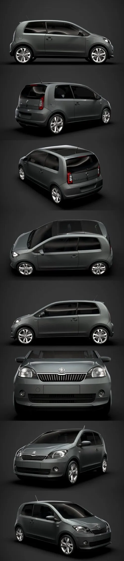 Skoda Citigo 3D 2016 3D Model