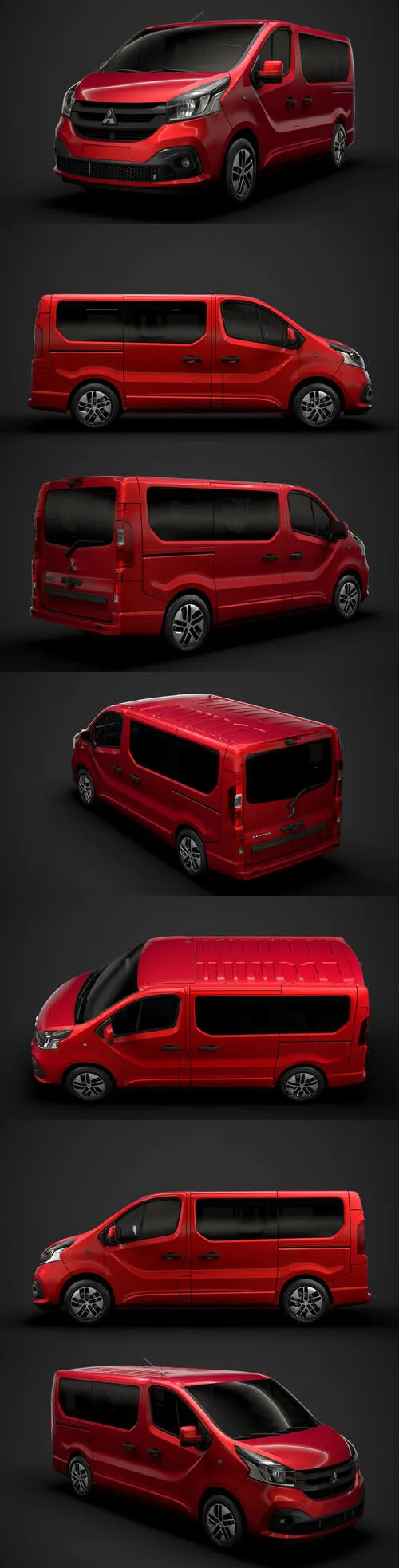 Mitsubishi Express SpaceClass 2020 3D Model