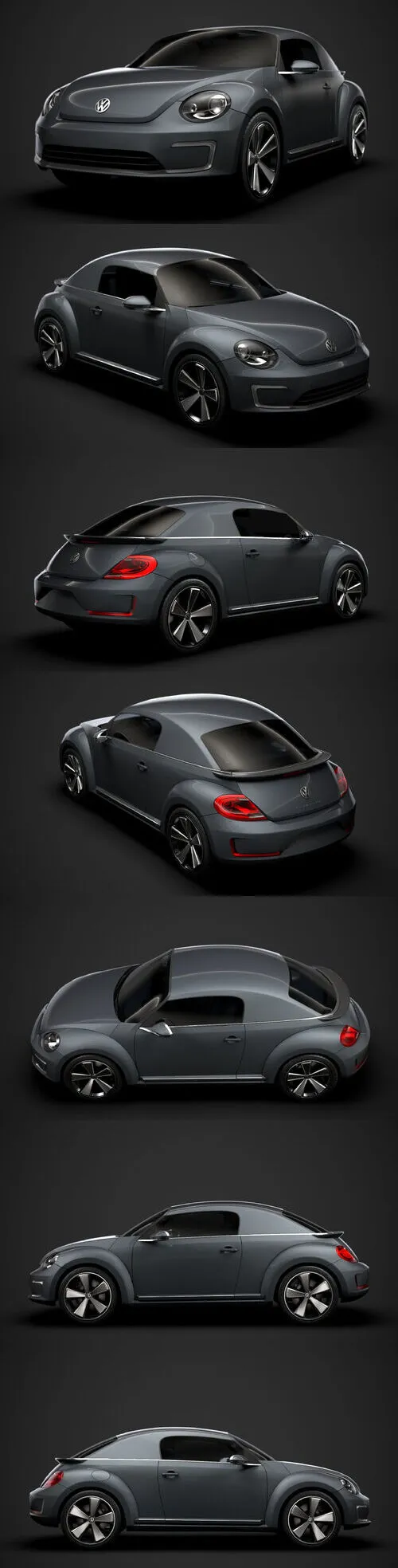 Volkswagen E Bugster 2020 3D Model