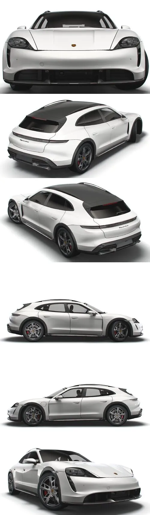 Porsche Taycan Turbo Cross Turismo 2022 Model