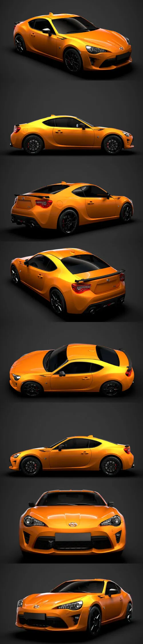 Scion FR-S Monogram 86 2020 3D Model