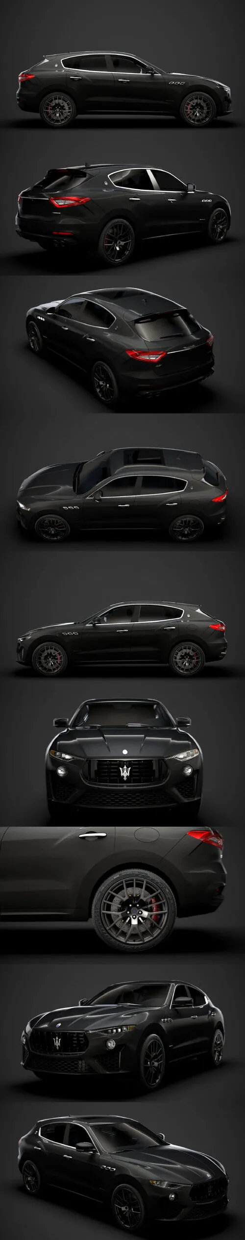 Maserati Levante S Q4 GranSport Edizione Ribelle 2020 3D Model