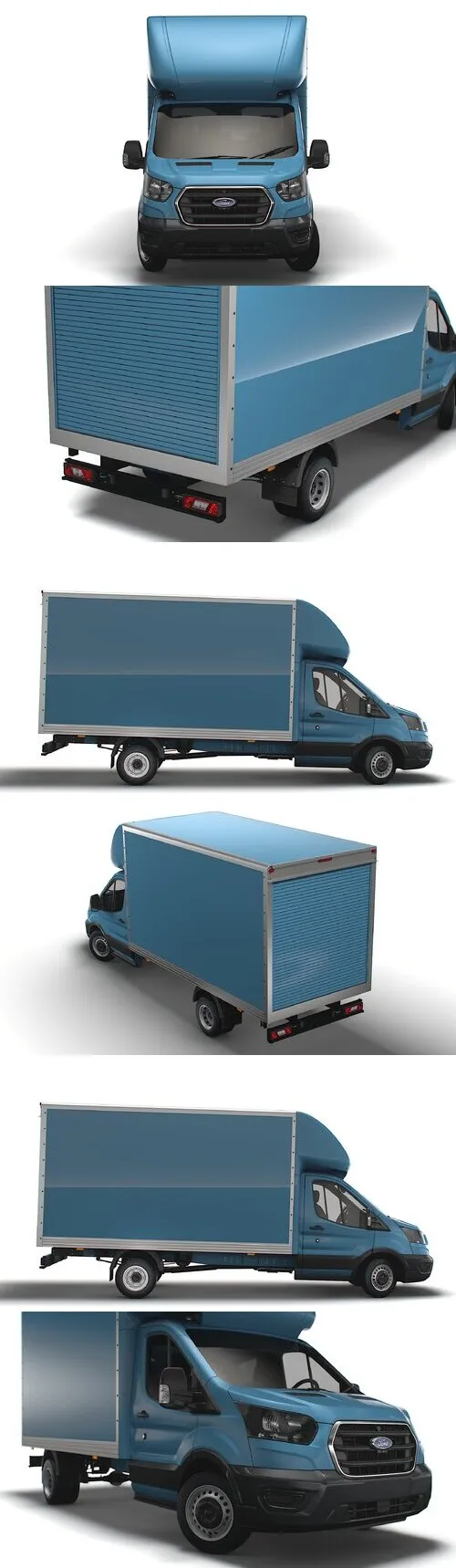 Ford Transit Luton Box 2023 Model