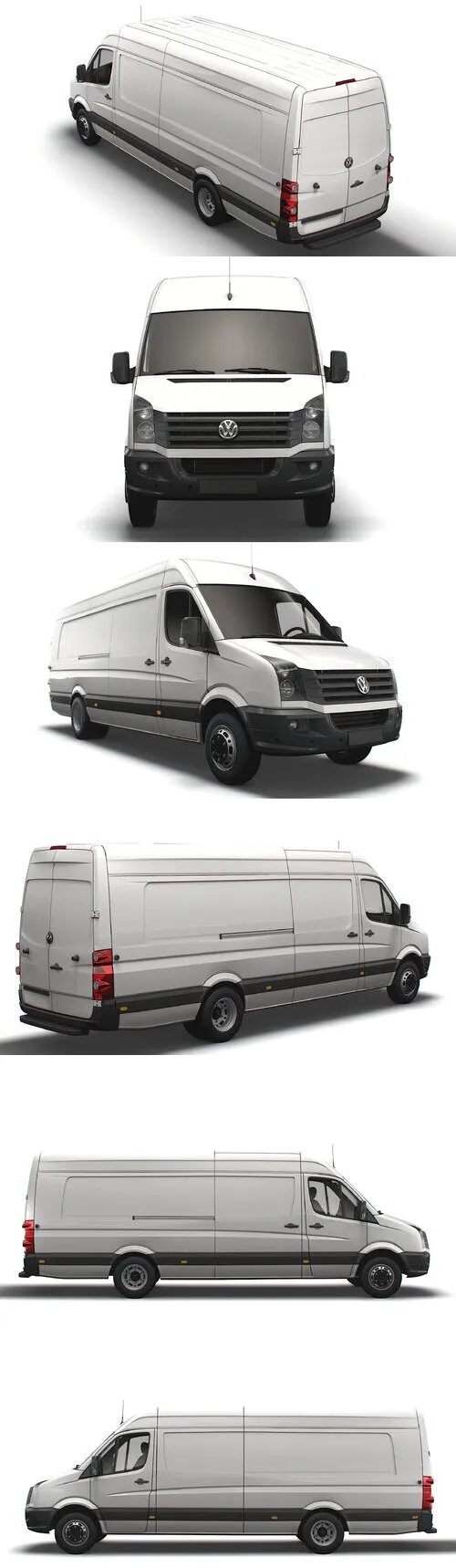 Volkswagen Crafter Van L4H2 2016 Model