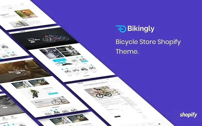 Bikingly - Bicycle Store Shopify Theme