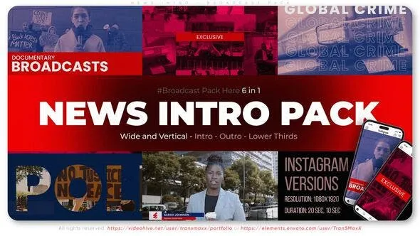 News Intro - Broadcast Pack 53582951