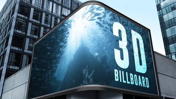 3D Billboard Mockup 53578416