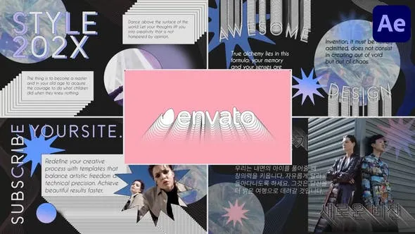 Vintage Creative Slides for After Effects 53542686
