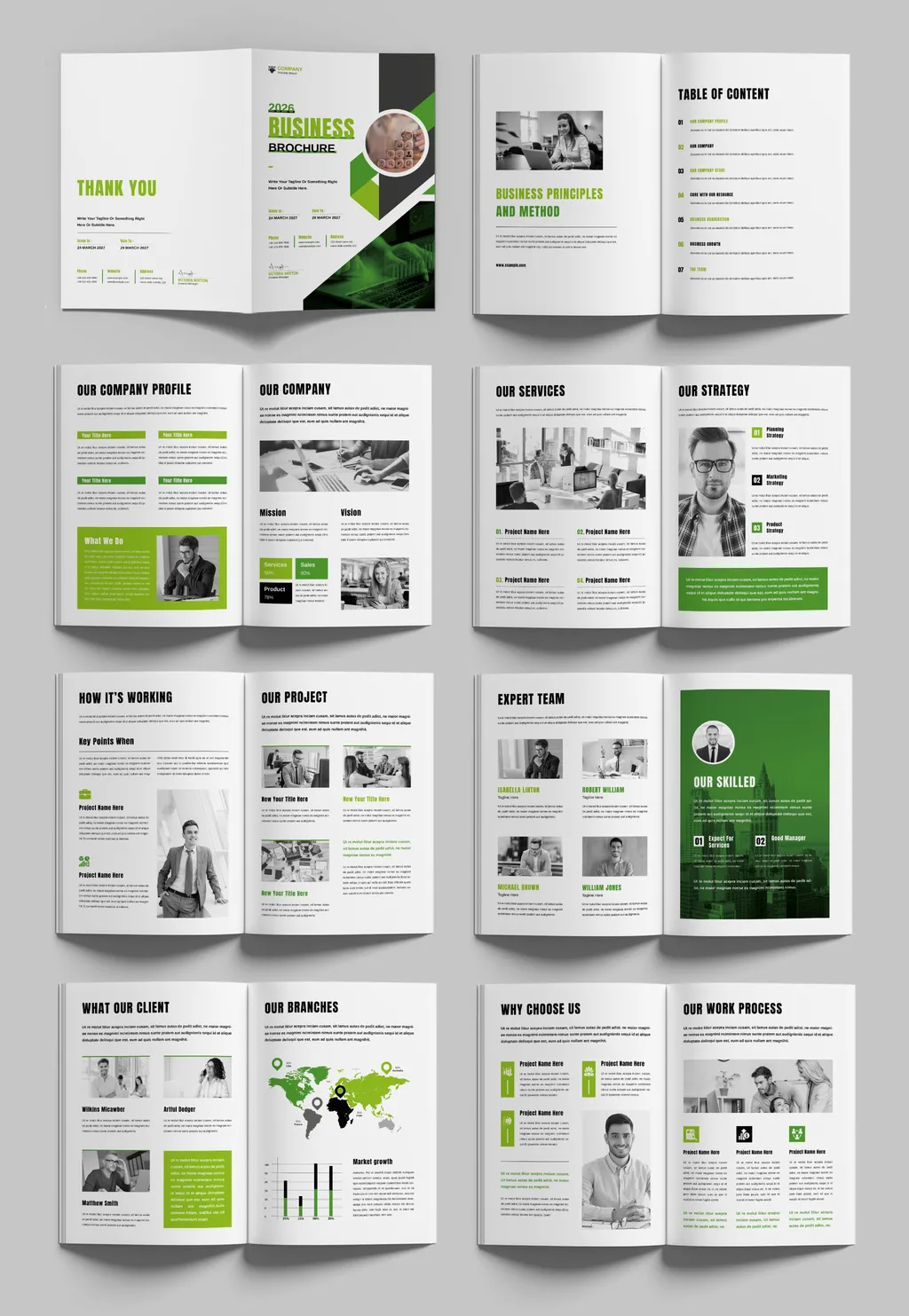 Business Brochure Template 773252877