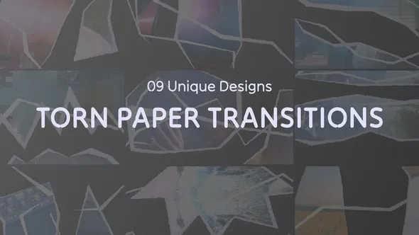 Torn Paper Cut Transitions 54285806 Videohive