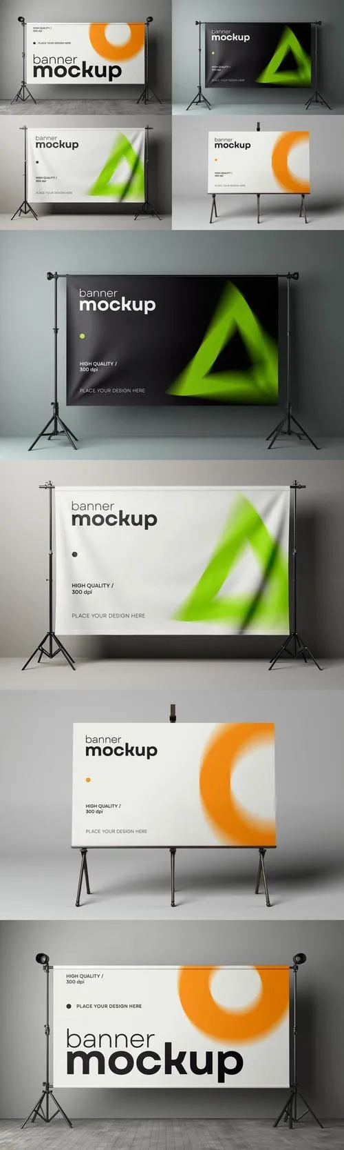 Banner Mockup Design V66B7R8