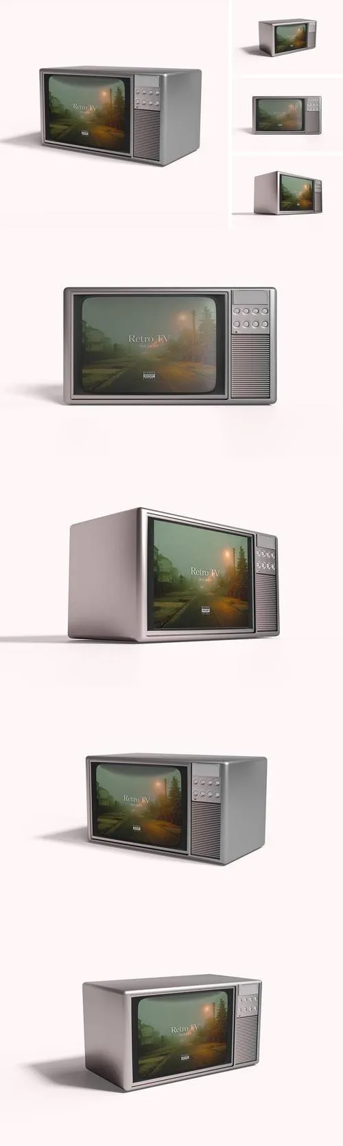 Retro Tv Mockup 7CPRUVC