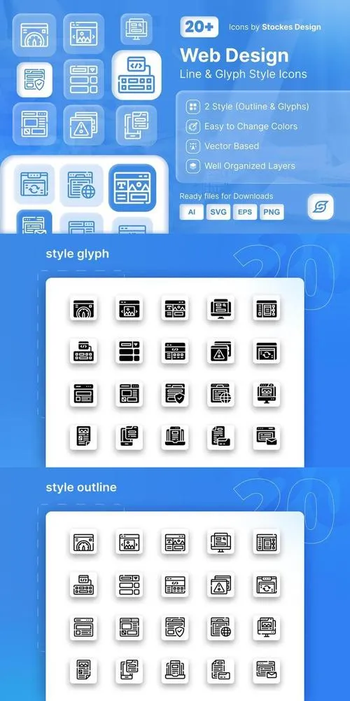 Web Design icons Pack