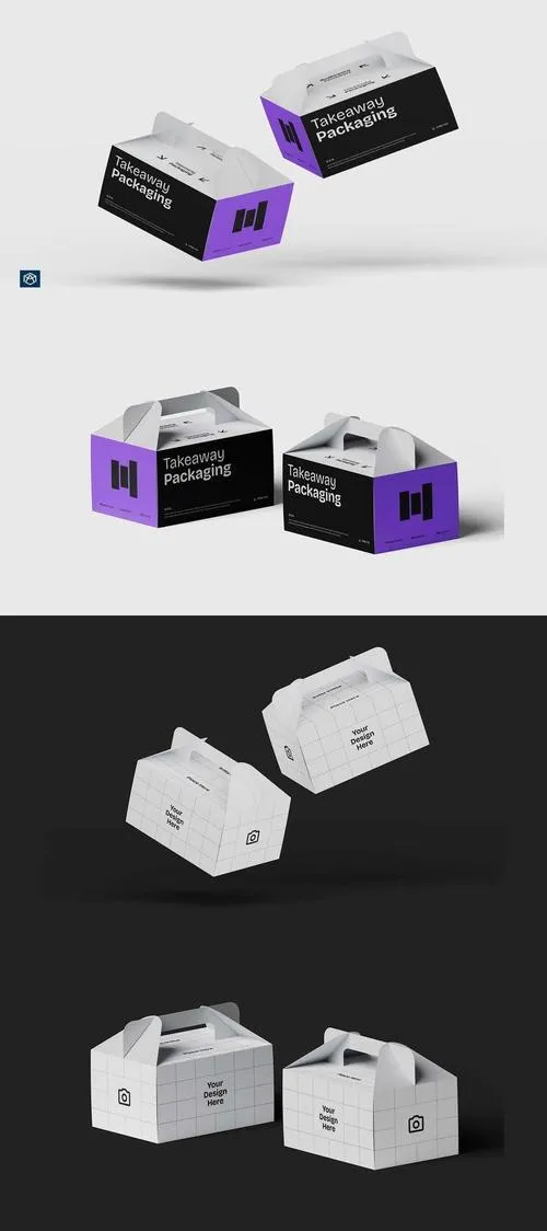 Takeaway Packaging Mockup 003 W8SAPTJ