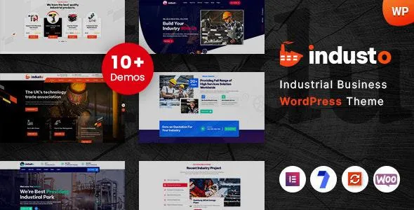 Industo - Industrial Industry & Factory WordPress 36269669