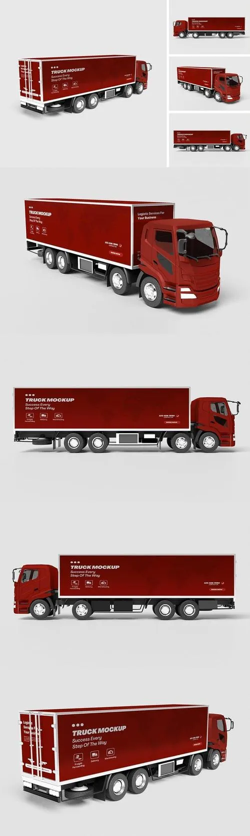 Truck Mockup PTQ8U37