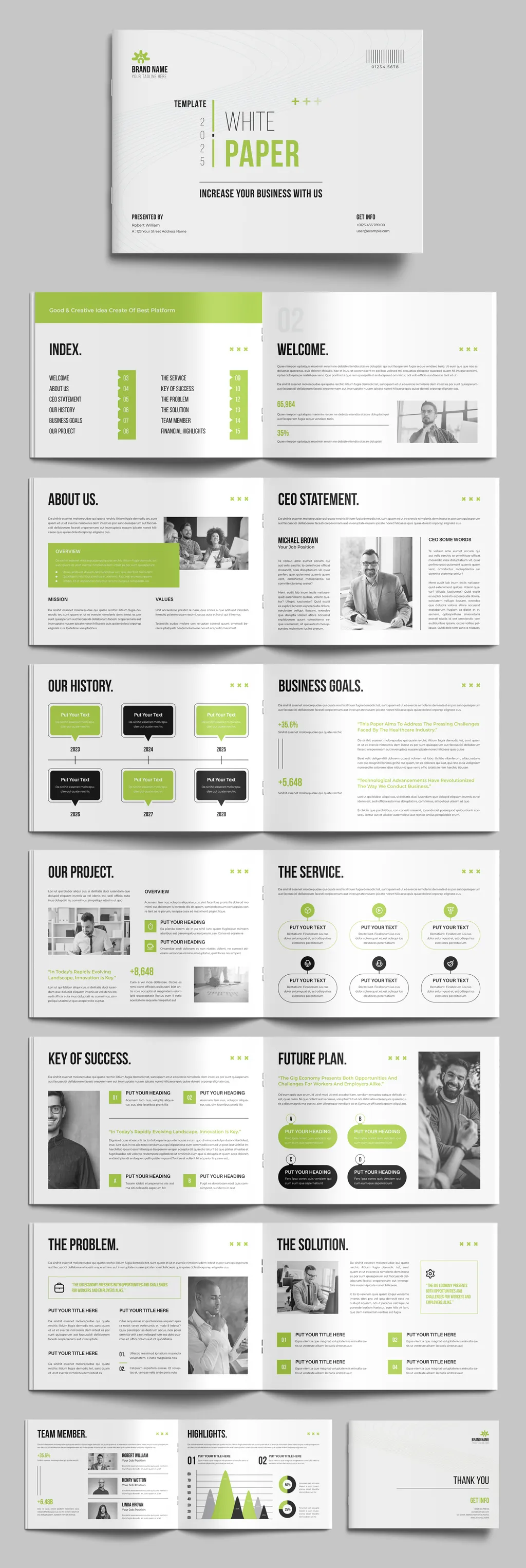 White Paper Template Landscape 760290939 Adobestock