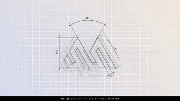 Blueprint Logo Reveal 54550462