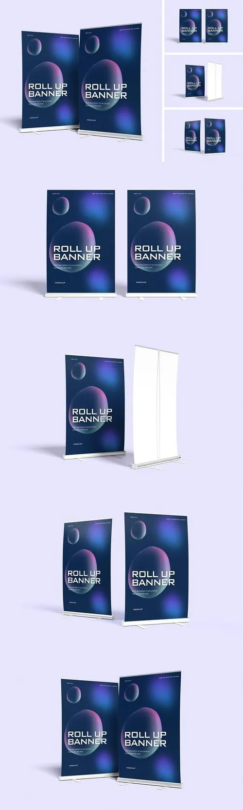 Roll Up Banner Mockup