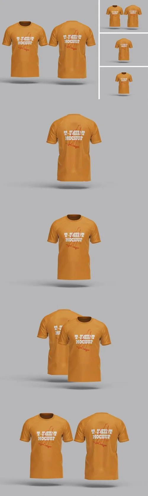 T-Shirt Mockup WYWW76L