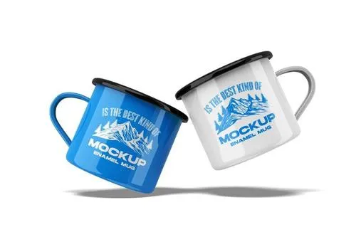 Enamel Mug Mockup Y2M2N8P