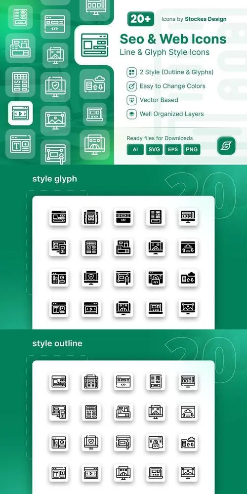 Seo & Web icons Pack