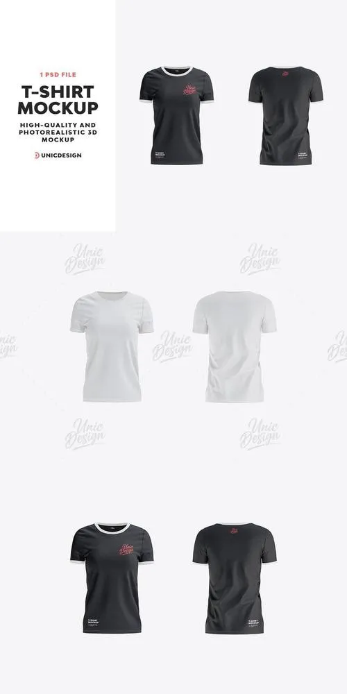 T-shirt Mockup 8ZP2DU5