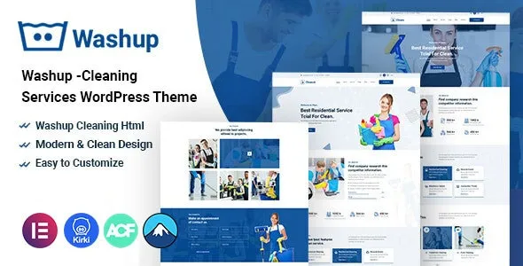 Washup – Cleaning Services WordPress Theme 48320619