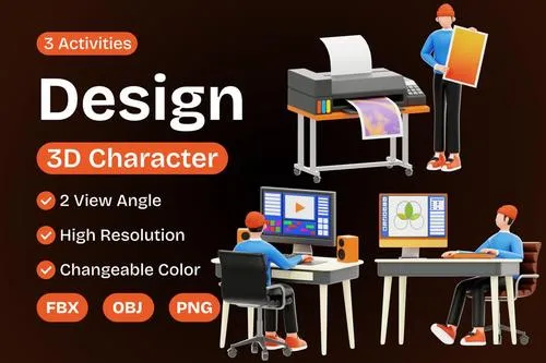 Design 3D Character