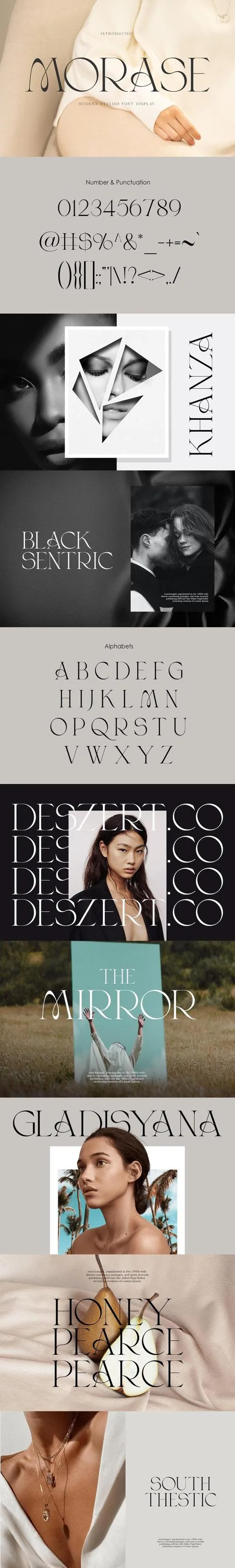 Morase Modern Stylish Font