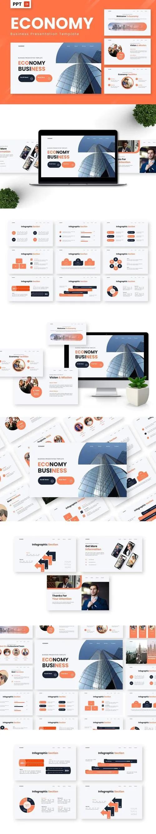 Economy - Business Powerpoint Templates QY8YHTE