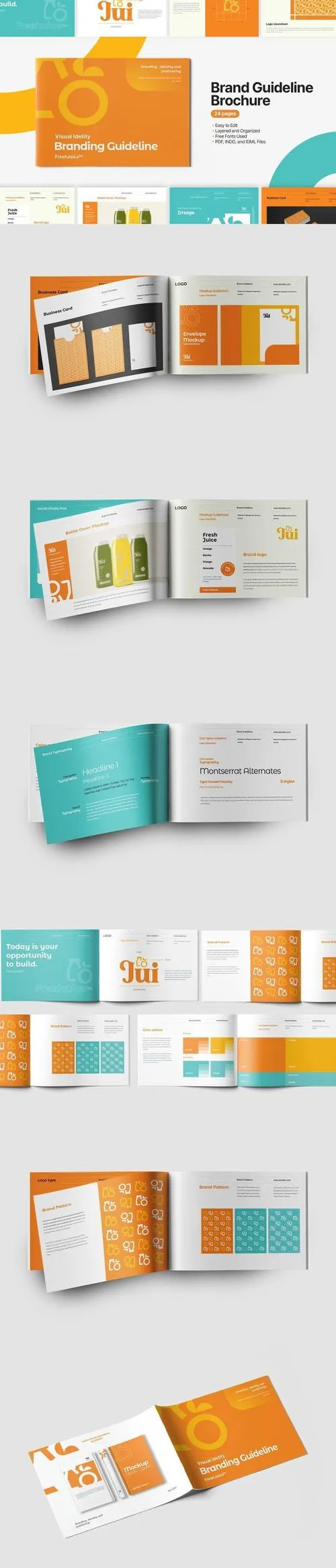 Project Brand Guideline Template 328W43Y