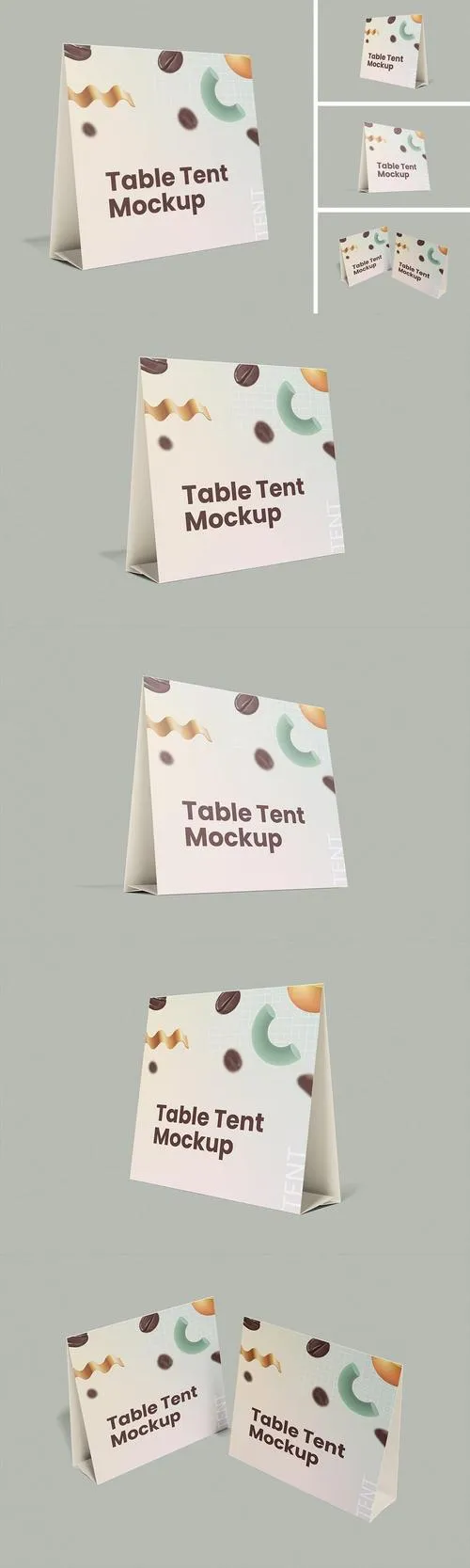 Table Tent Mockup BCQ925Z