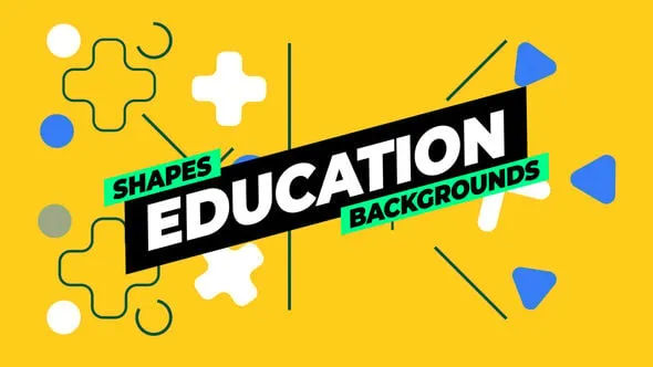 Shapes Education Backgrounds 54885665