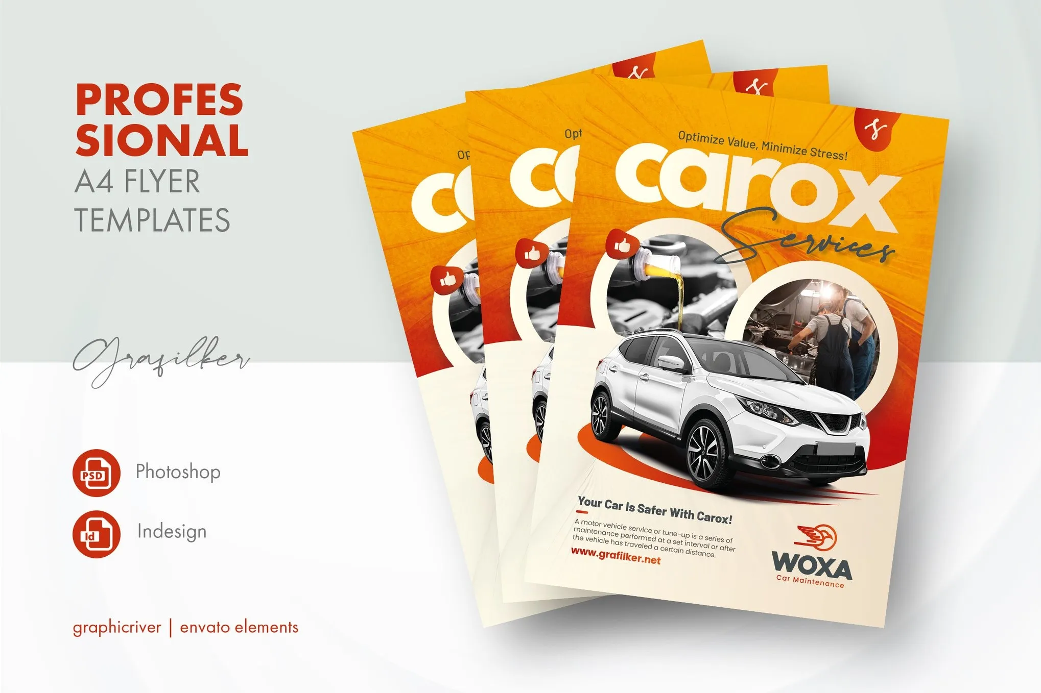 Car Services Flyer Templates LBWHSUM