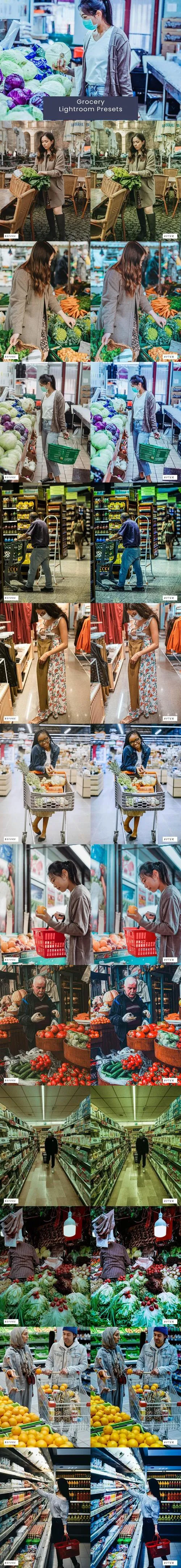 Grocery Lightroom Presets