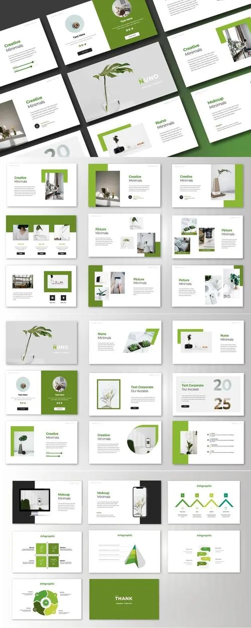 Nuno Minimal Unique PowerPoint Template TM7DURF