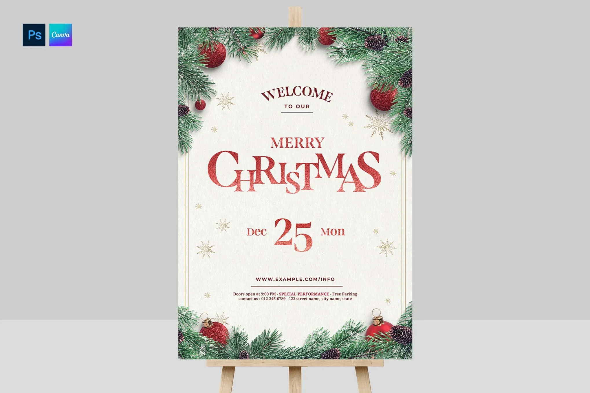 Christmas Poster Template