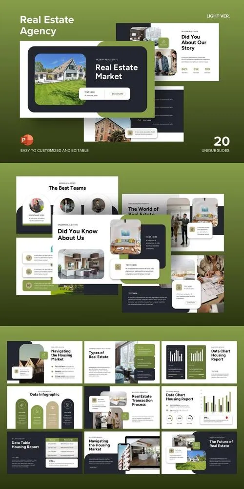 Real Estate Agency - Powerpoint Template 7Z46MZQ