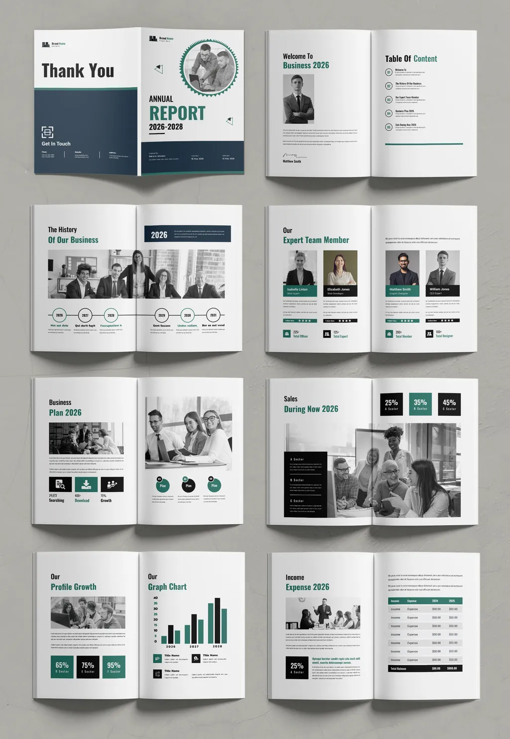 Annual Report Template 781493234