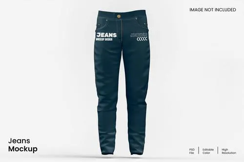 Jeans Mockup A8ATZHU