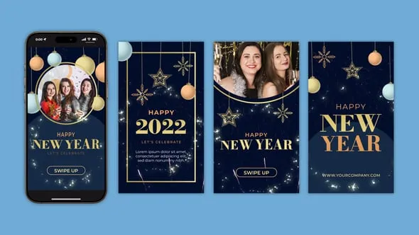 Happy New Year Instagram Stories 55398968
